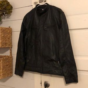 Men’s leather jacket